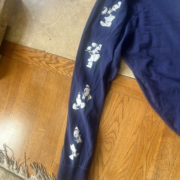 Donald Duck, Disney men’s crewneck long sleeve XXL good condition navy/white - Picture 3 of 7